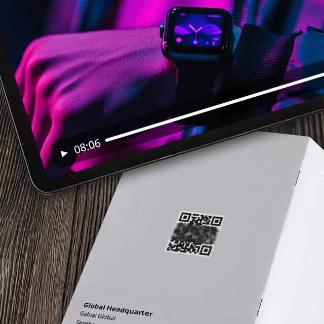  Código QR de vídeo
